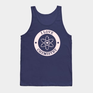 I Love Chemistry Retro Vintage Tank Top